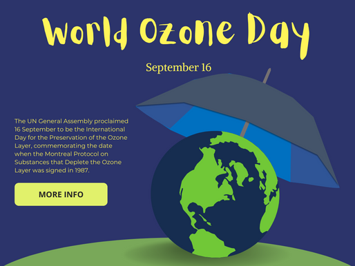 Do you know?? Preservation of the Ozone Layer, commemorating the date when the Montreal Protocol.