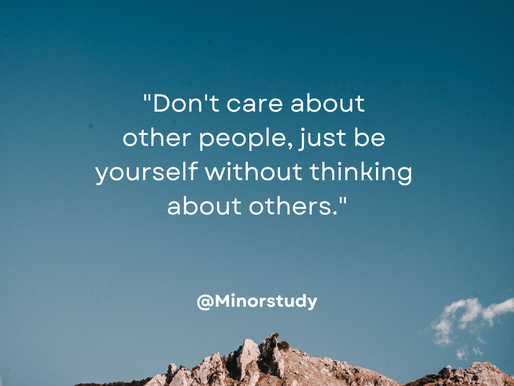 Thoughts of the day.
