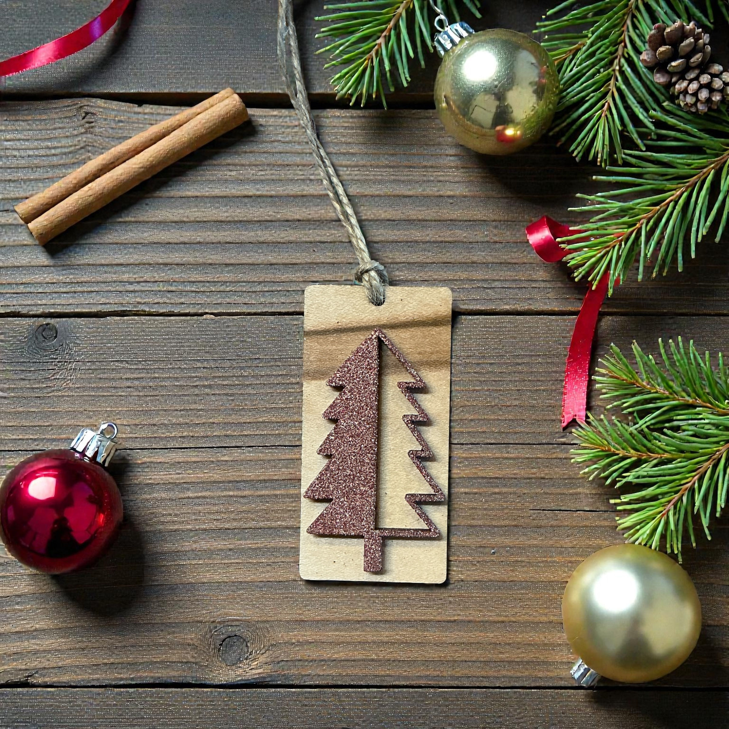 Sparkly Tree Ornament