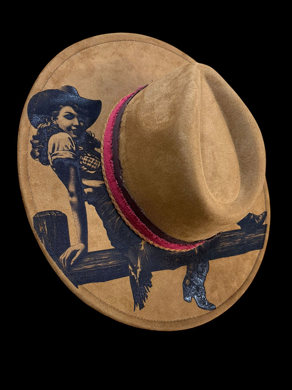 Thumbnail: Vintage Cowgirl Hat