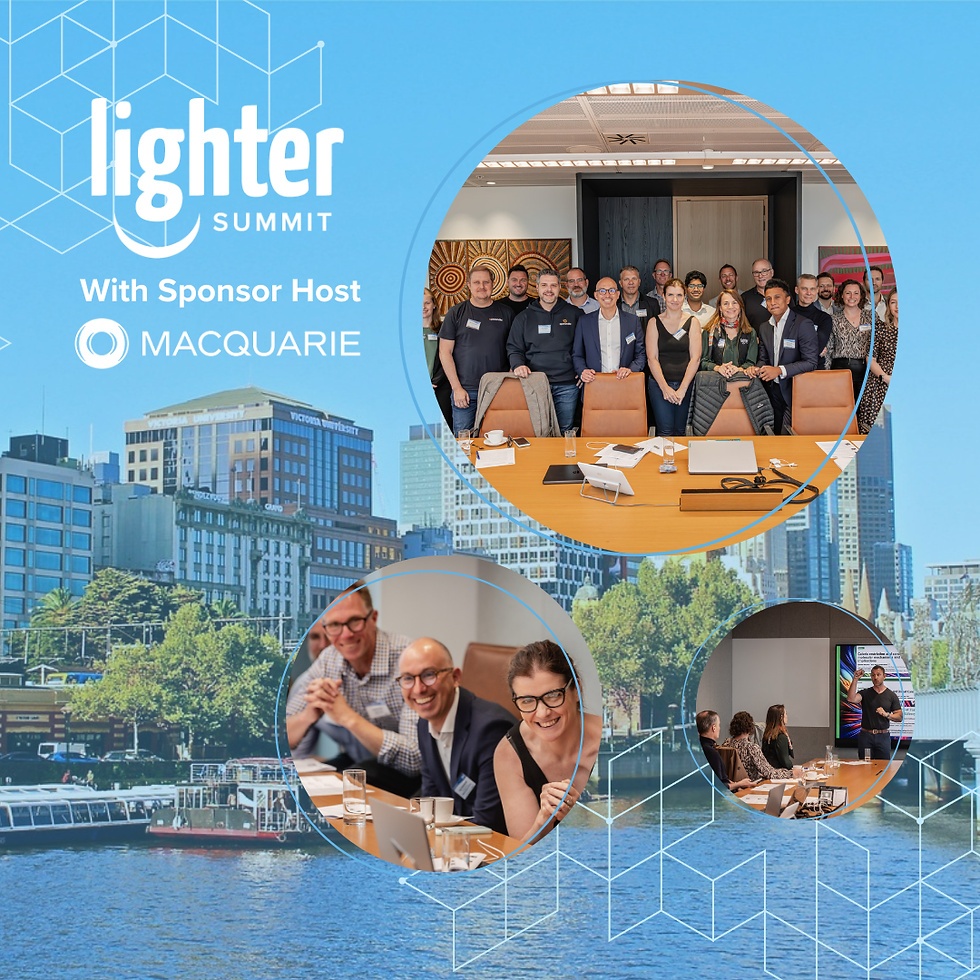 Lighter Capital 2025 Australian Summit