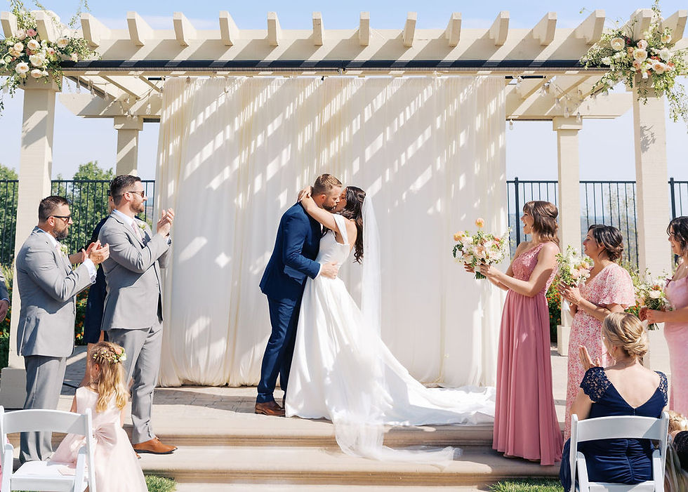 A Backyard Wedding Turned Garden Party Magic