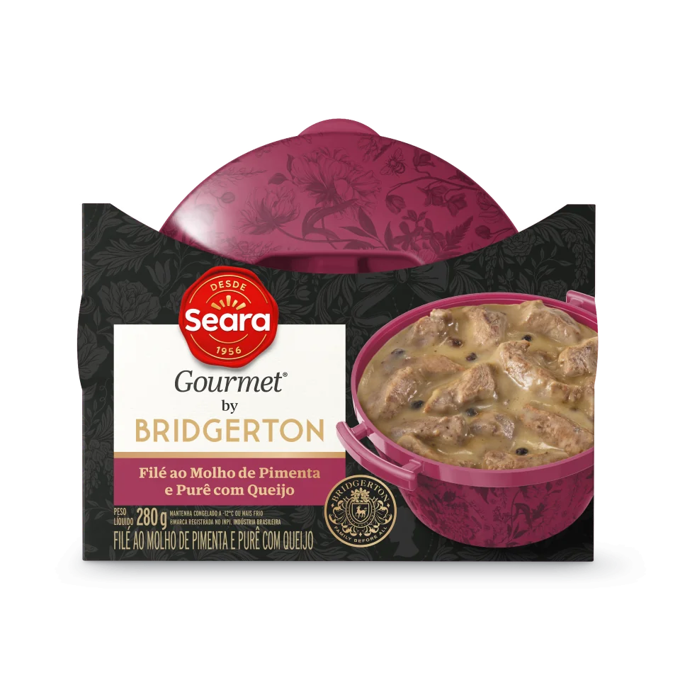 Panelinha Bridgerton Filé ao Molho de Pimenta e Purê com Queijo