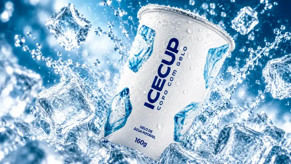Ice Cup: Coco Leve relança copo com gelo pronto para bebidas