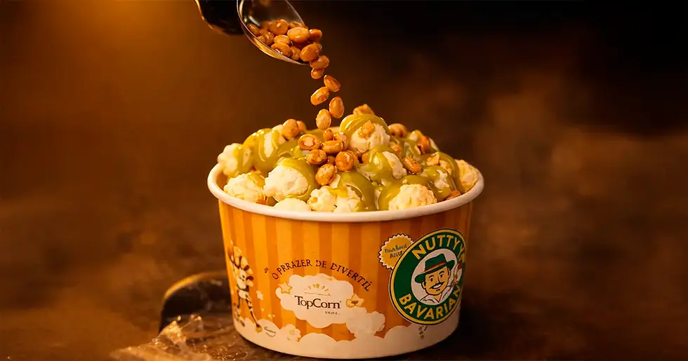 Popcorn gourmet chega à Nutty Bavarian como novo atrativo