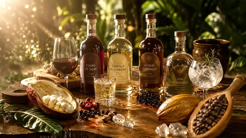 Bebidas da Amazônia conquistam o mercado de luxo europeu