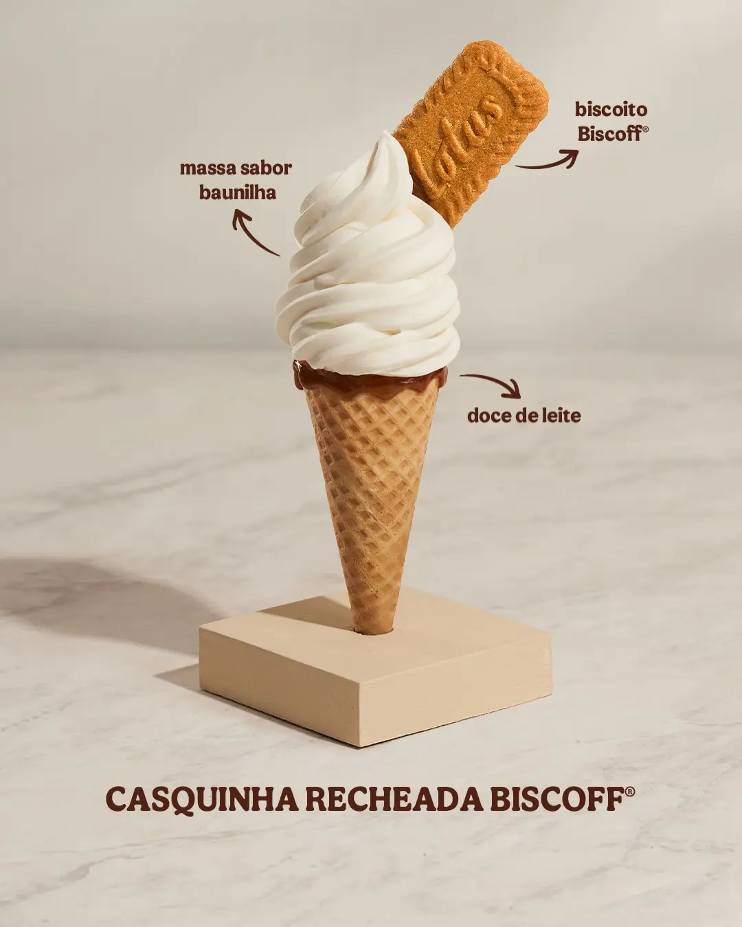 BK Casquinha Recheada Biscoff