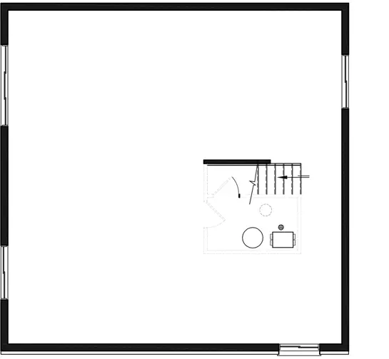 Miniatura: 107m2 Plan 22563DR