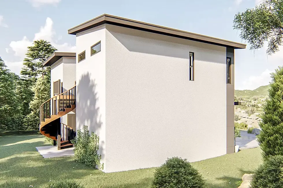 Miniatura: 71m2 Plan 62782DJ