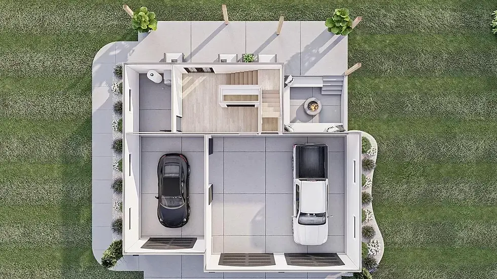 Miniatura: 108m2 Plan 623168DJ