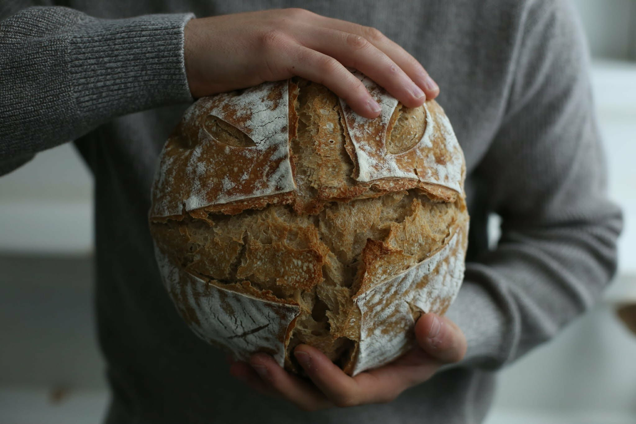 Pain 100% levain -BIO - Variété Ancienne Rouge de Bordeaux