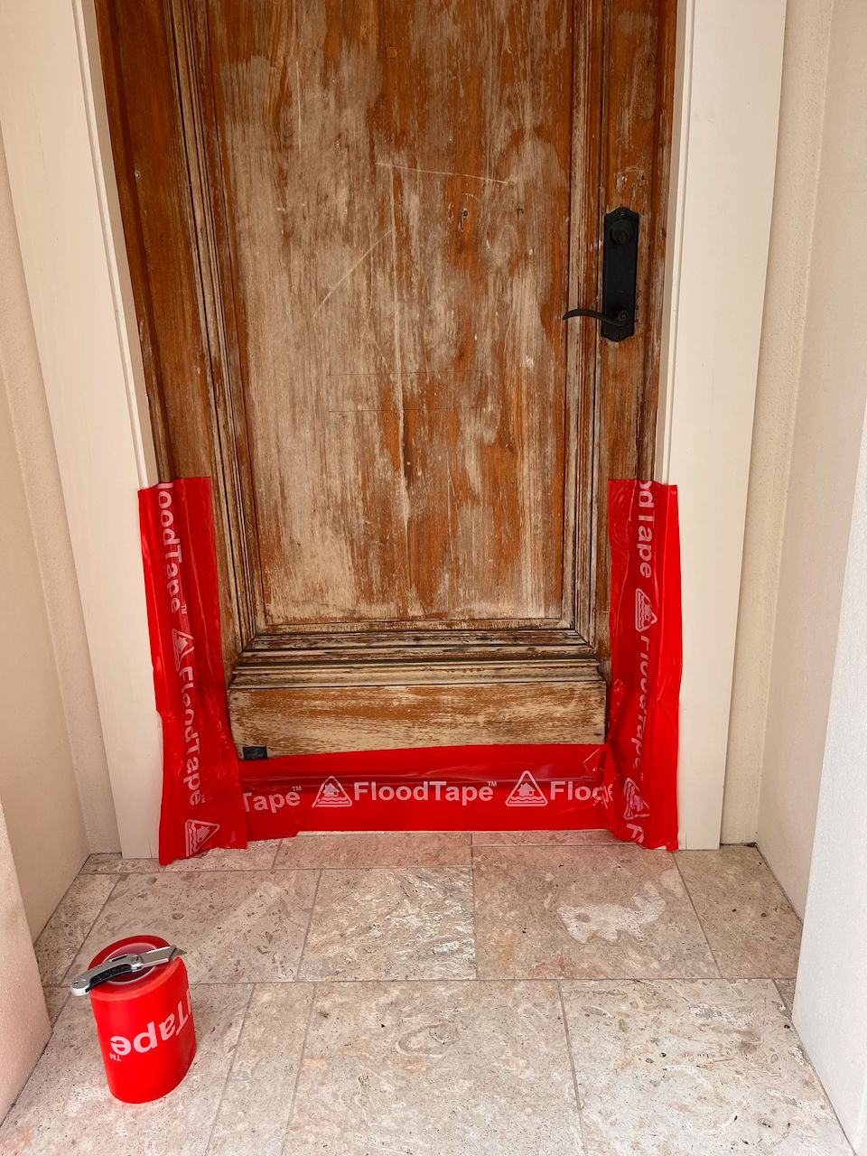 FloodTape® protects your home from flooding damage.
