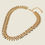 Thumbnail: "Spoke"  Spike Link Statement Necklace