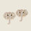 Thumbnail: "Lulu" Rhinestone Elephant Stud Earrings