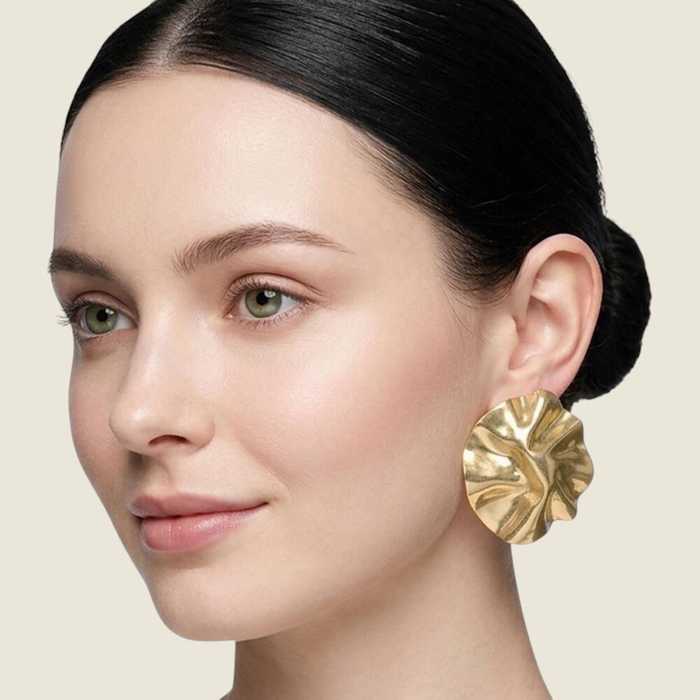 Molten Muse Statement Earrings