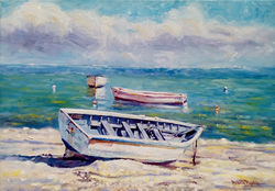 Denis Zephir - Seashore Impressions (oil)