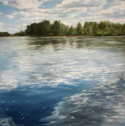 Laurent Chantraine - No. 326 - Reflections on the Loire, between Mesves and Pouilly