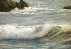 Wendy Parkyn - Breakers at Looe