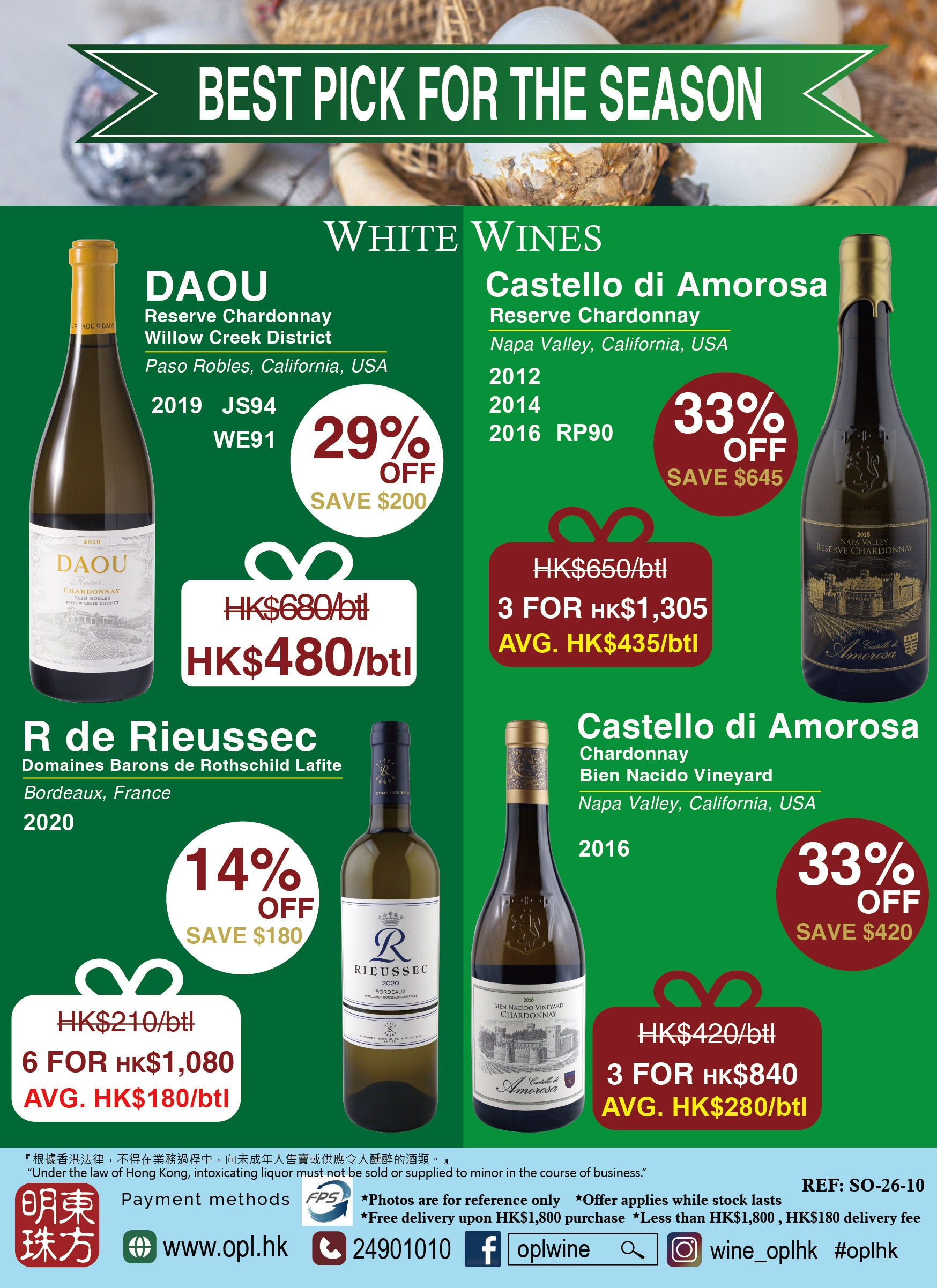 White Wines Special