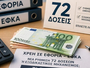 Ρύθμιση φορολογικών οφειλών σε έως 72 δόσεις: Άνοιξε η πλατφόρμα