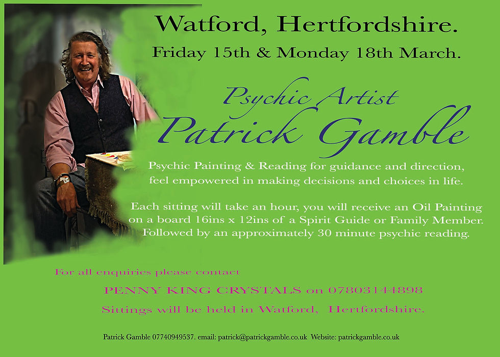 WORKSHOP WATFORD. READINGS 07803144898
