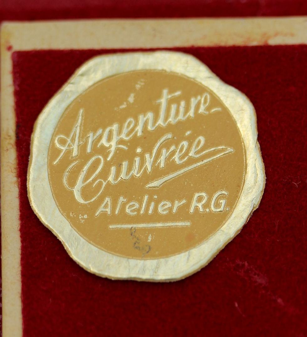 Küçük resim: Fransız Vintage Mücevher Kutusu