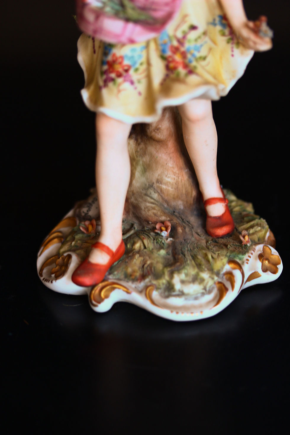 Küçük resim: İtalyan Retro Capodimonte Heykel / Biblo