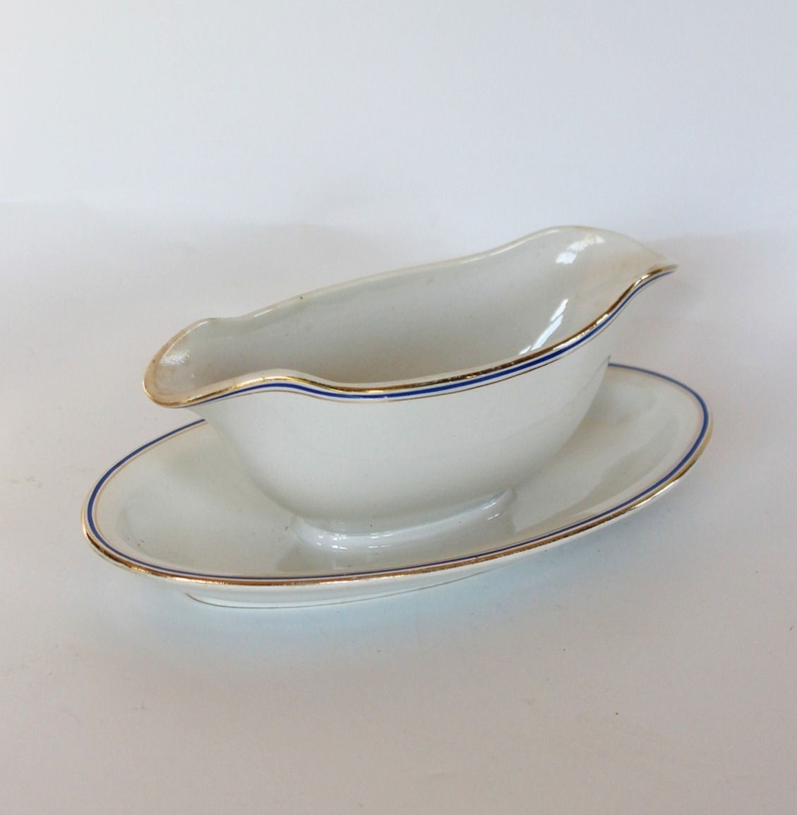 Fransız Villeroy & Boch Antika Sosluk