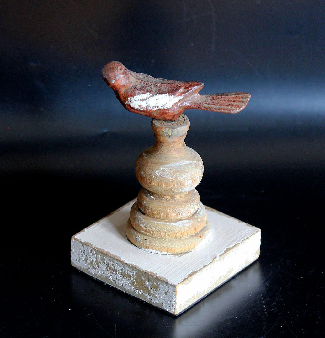 Fransız Dönem Döküm Ahşap Biblo