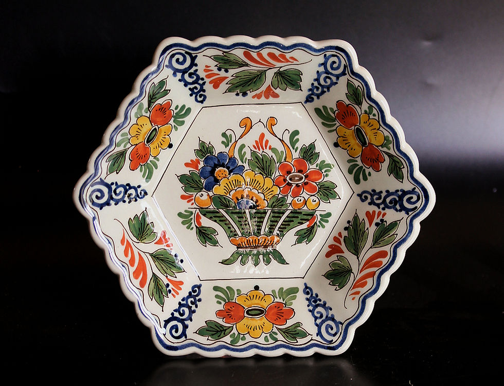 Hollanda Dönem Delft Tabak / Kase