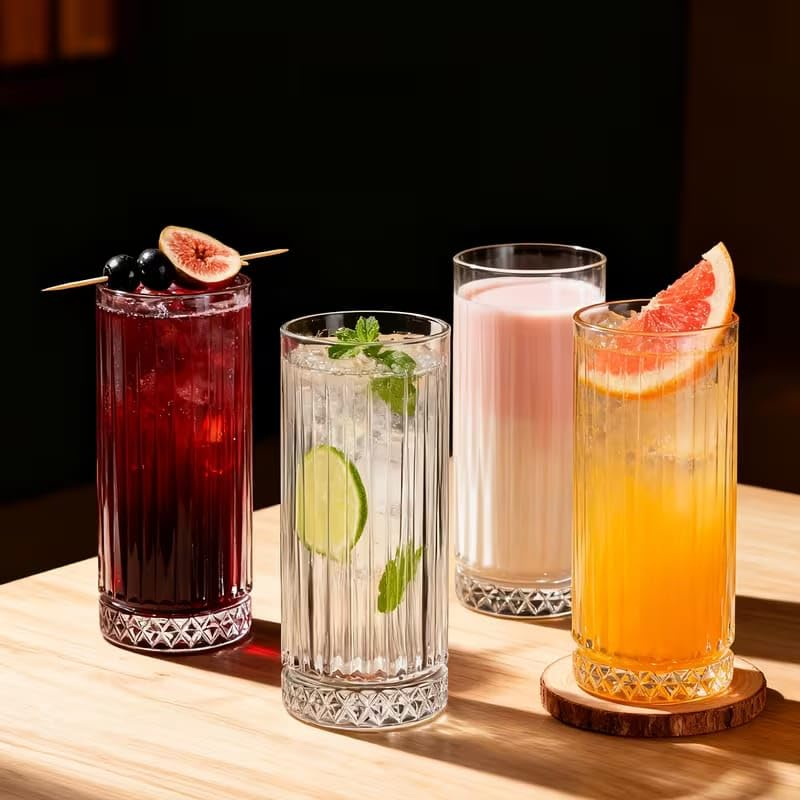 300 Ml Iceland Highball Glasses Set of 6 Pcs