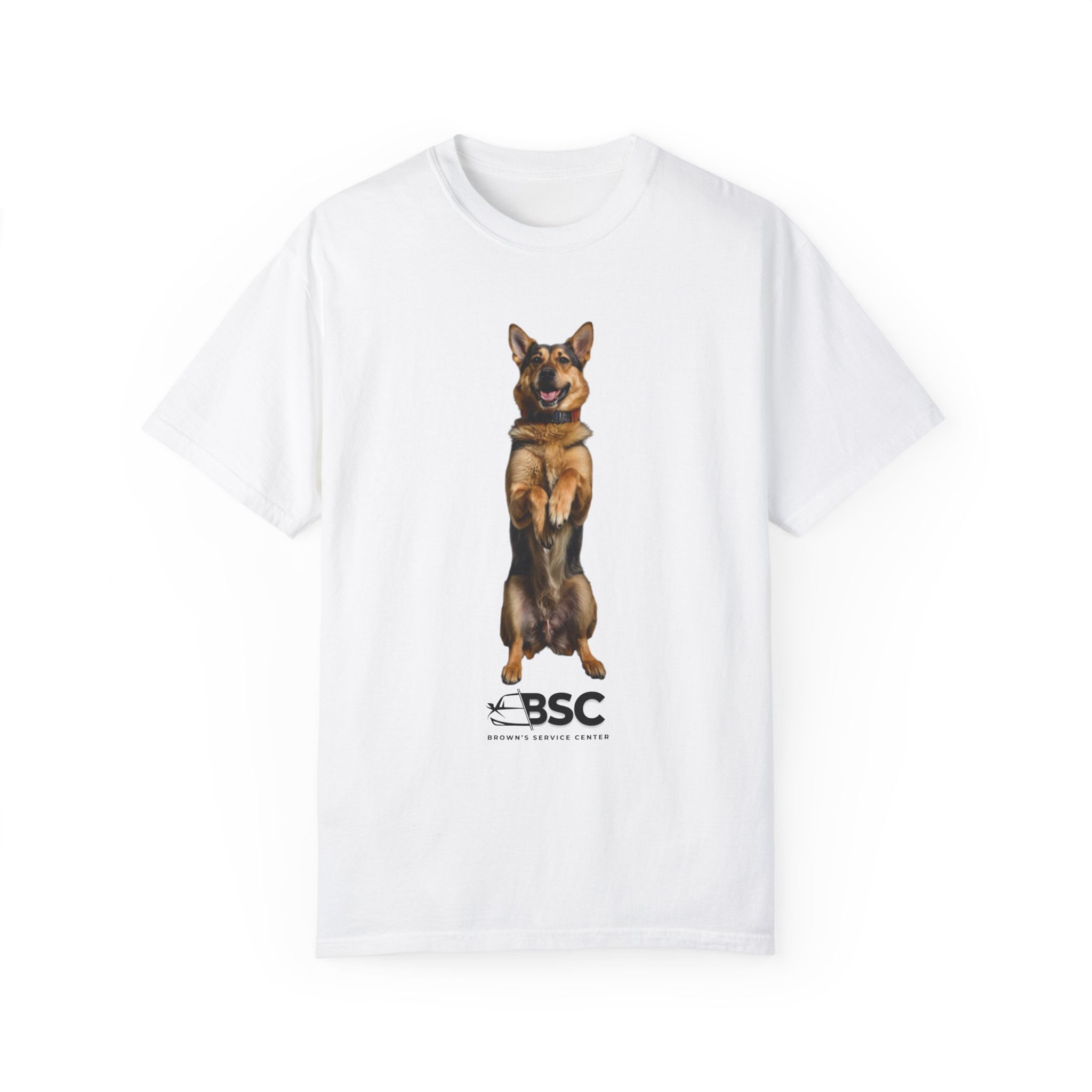 Playful Dog Graphic T-Shirt