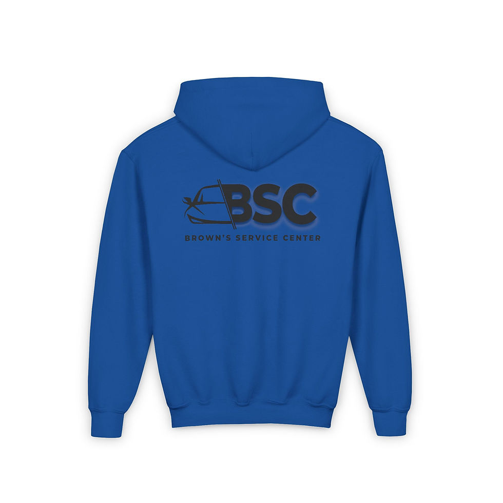Thumbnail: Youth Heavy Blend Hooded Sweatshirt