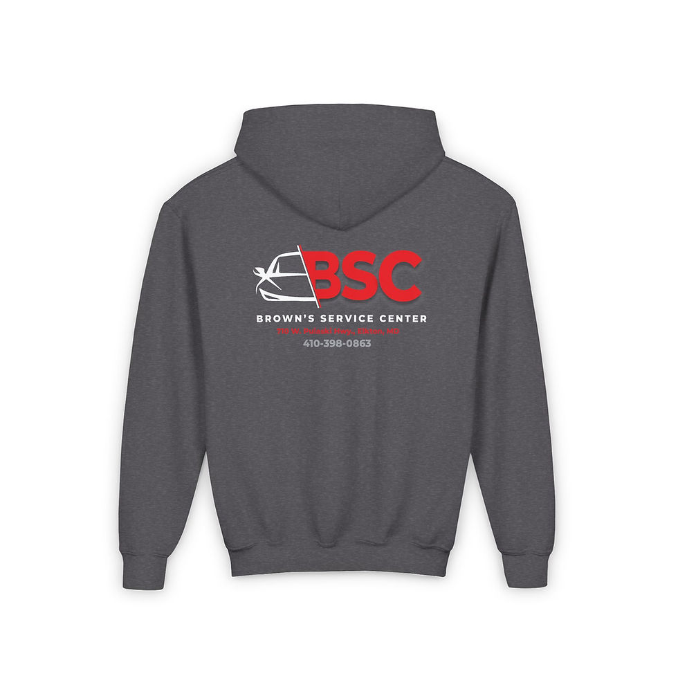 Thumbnail: Youth Heavy Blend Hooded Sweatshirt