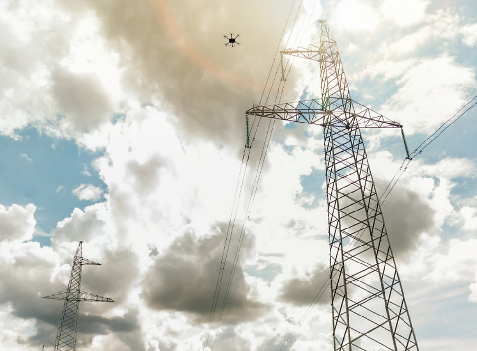 Thumbnail: Free-flight Scenario: Transmission Line Inspection (Bowen Steam Plant)