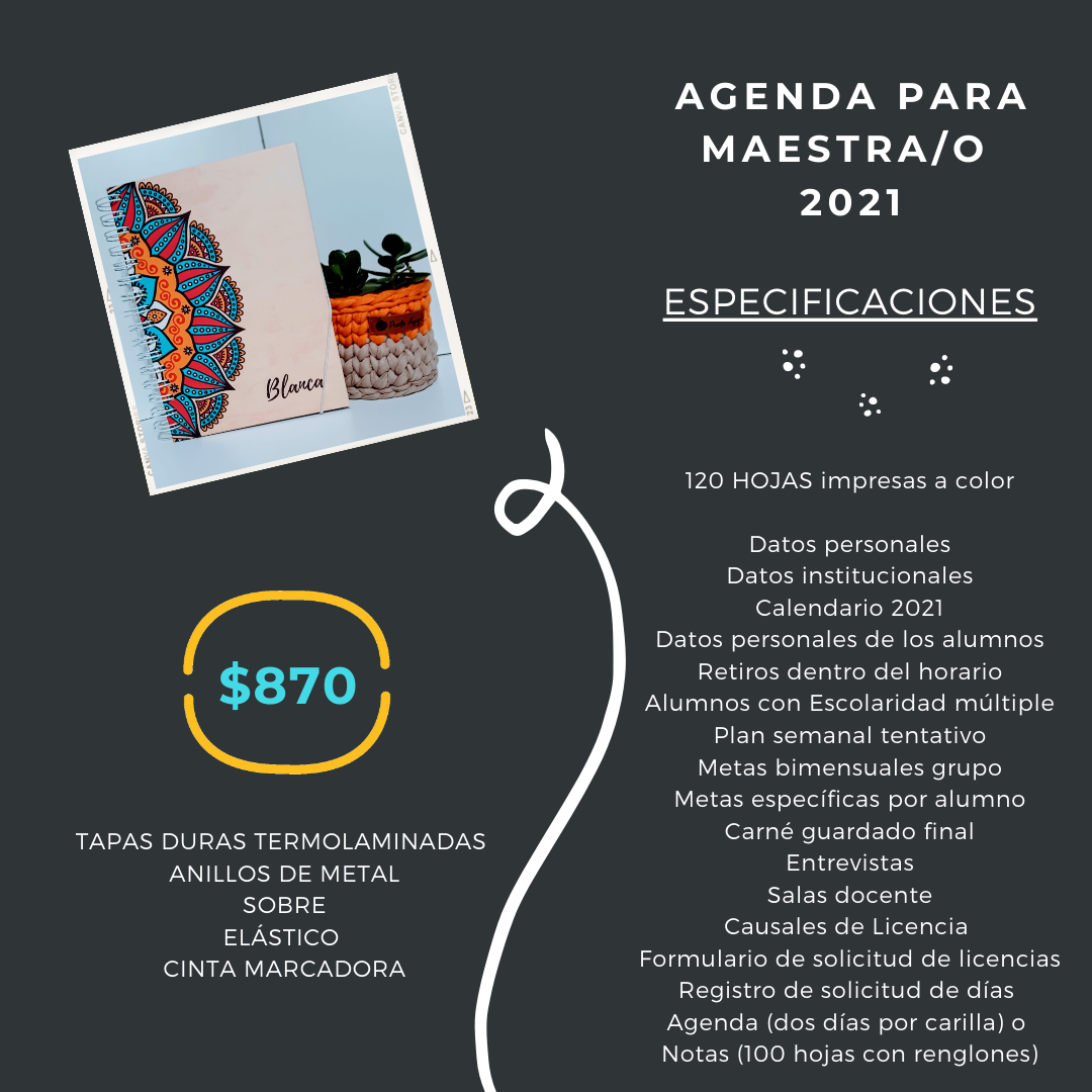 Agenda para Maestras