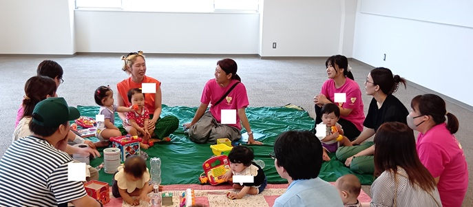 9月9日 にこにこ子育て教室(可児)を行いました
