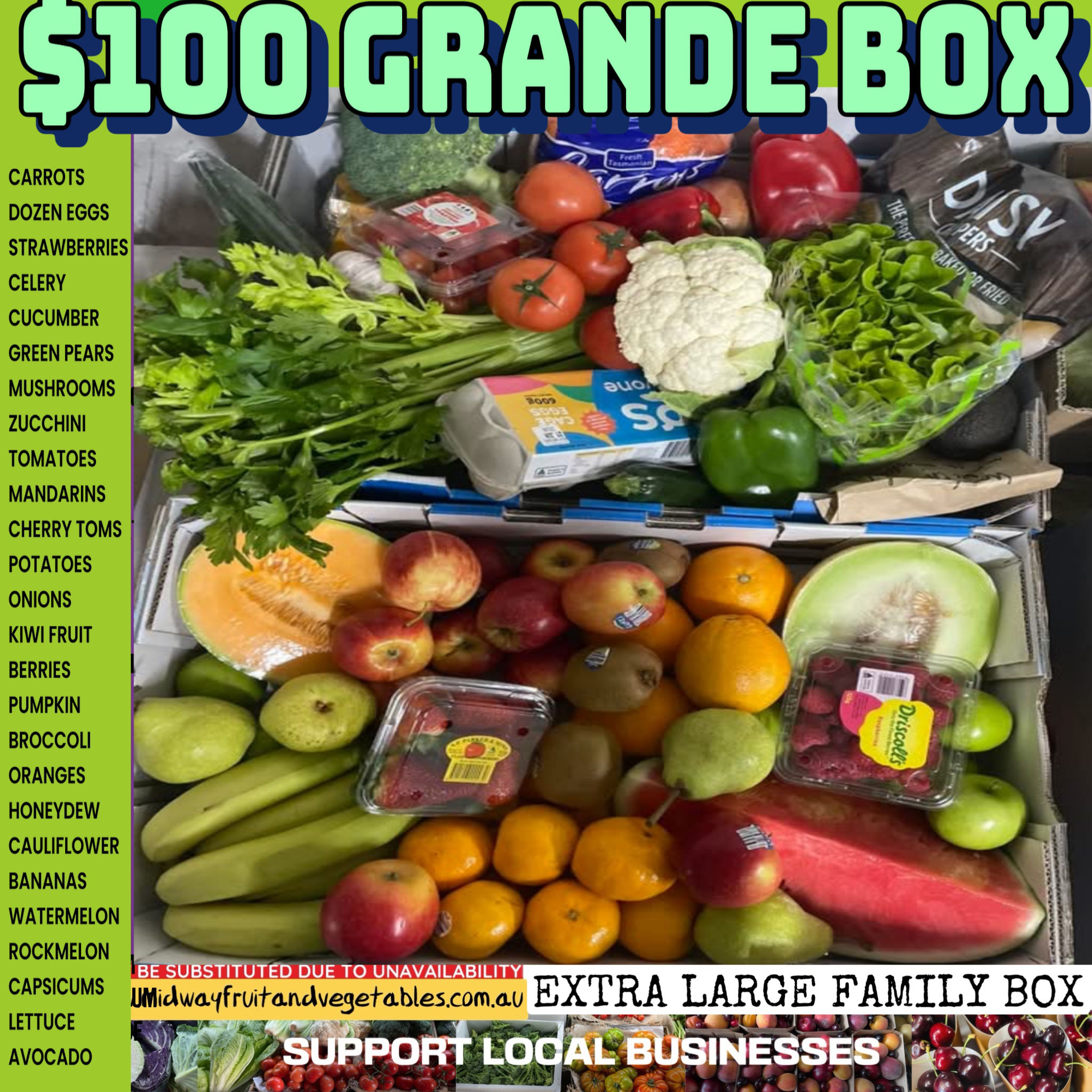 $100 GRANDE BOX
