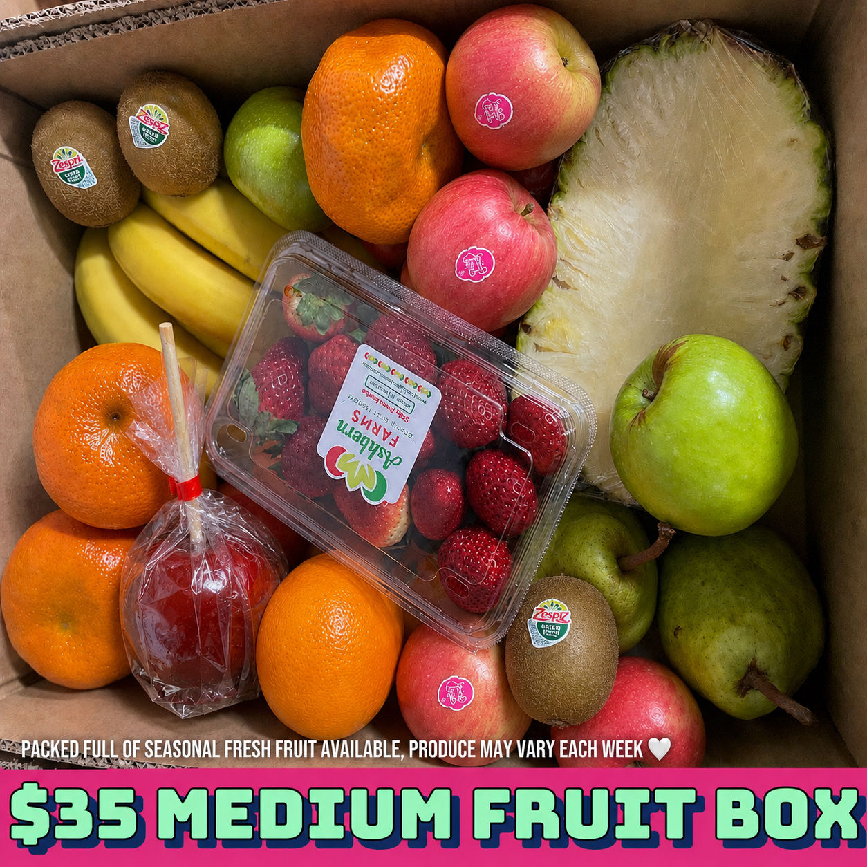 $35 MEDIUM FRUIT