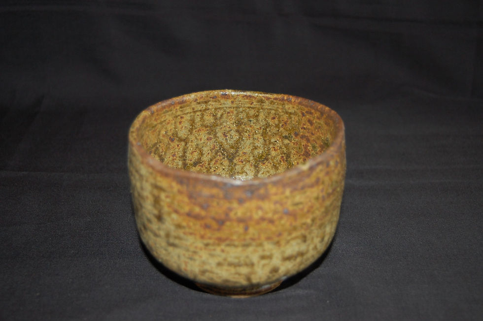 Miniatura: Chawan (Bol de té) con esmalte de ceniza