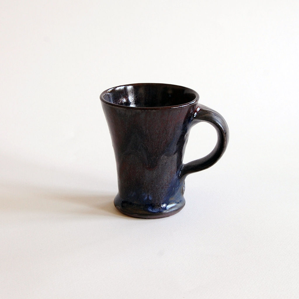 Jarrita gres azul y rojo