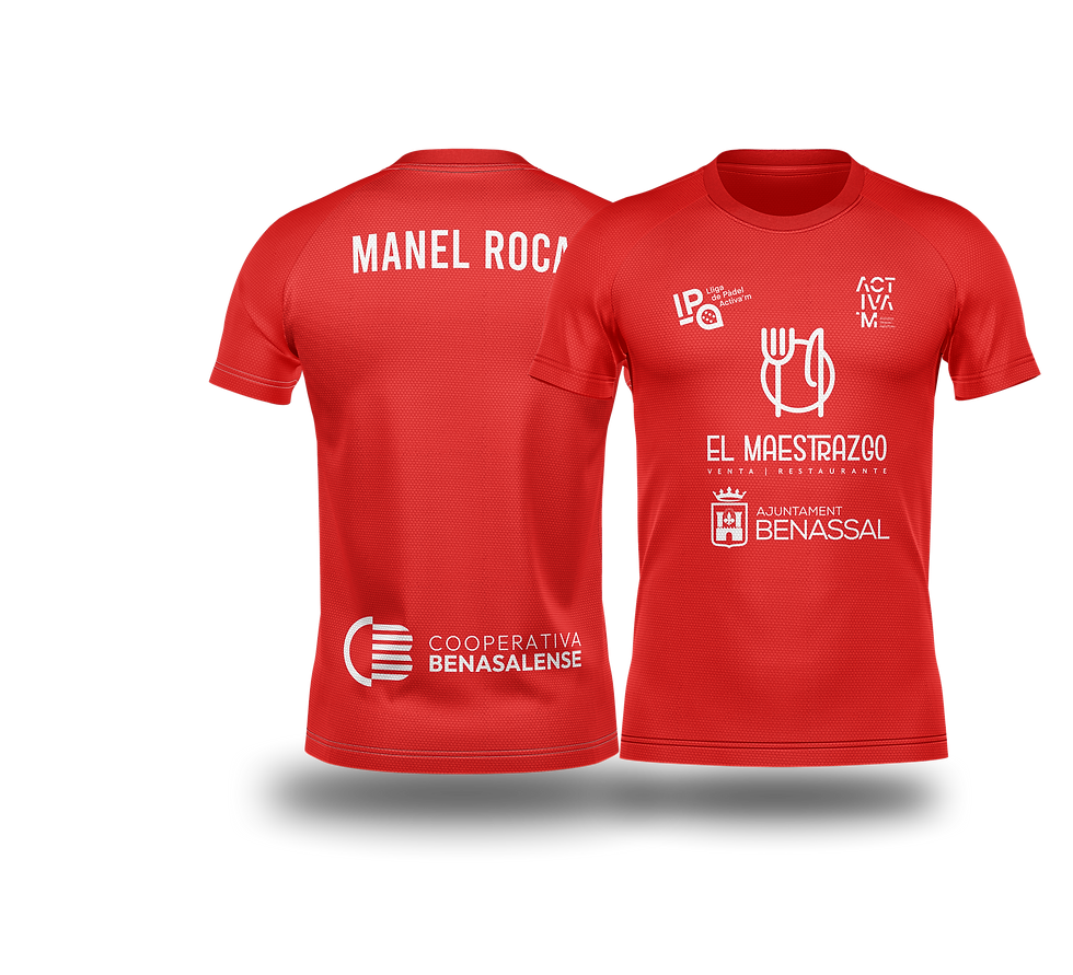 Miniatura: CAMISETA LLIGA COMARCAL PÀDEL