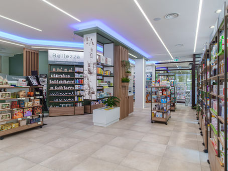 LA NUOVA FARMACIA ABBIATI: UN PROGETTO ATTUALE, FUNZIONALE E RICONOSCIBILE FIRMATO ZANCHETTIN