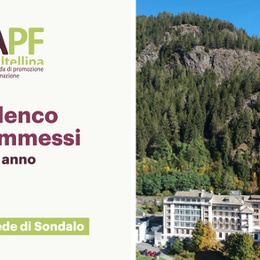 Elenco ammessi al 5° anno – Sede di Sondalo