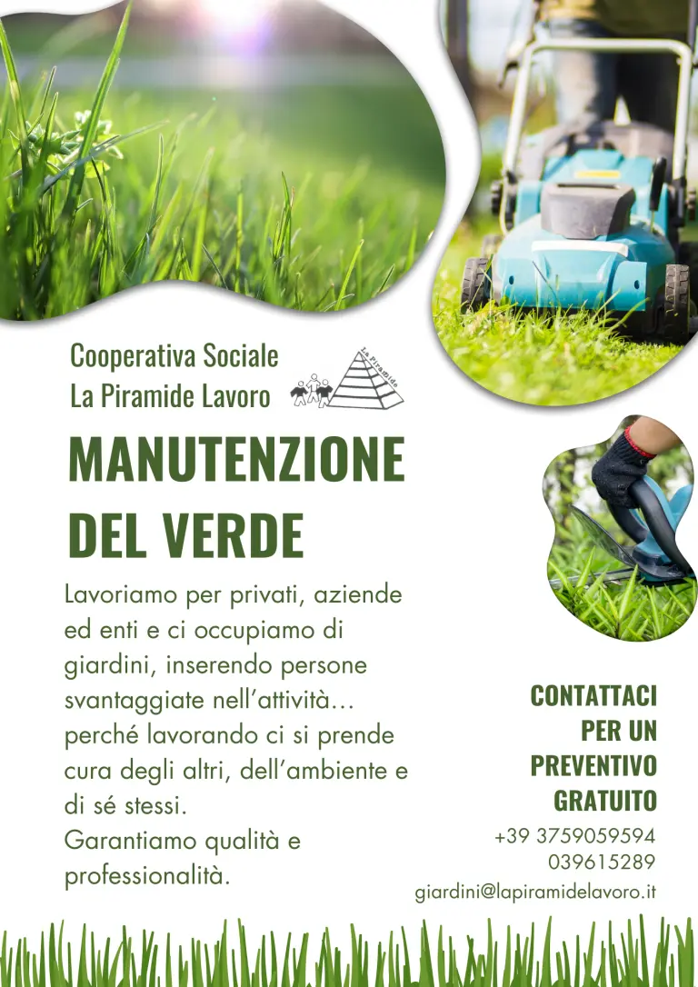 La Piramide Lavoro cerca un giardiniere