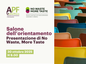 I giovani cuochi dell’APF Valtellina portano la sostenibilità al Salone dell’Orientamento di Morbegno