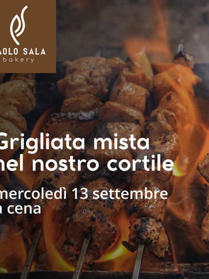 Grigliata mista in cortile