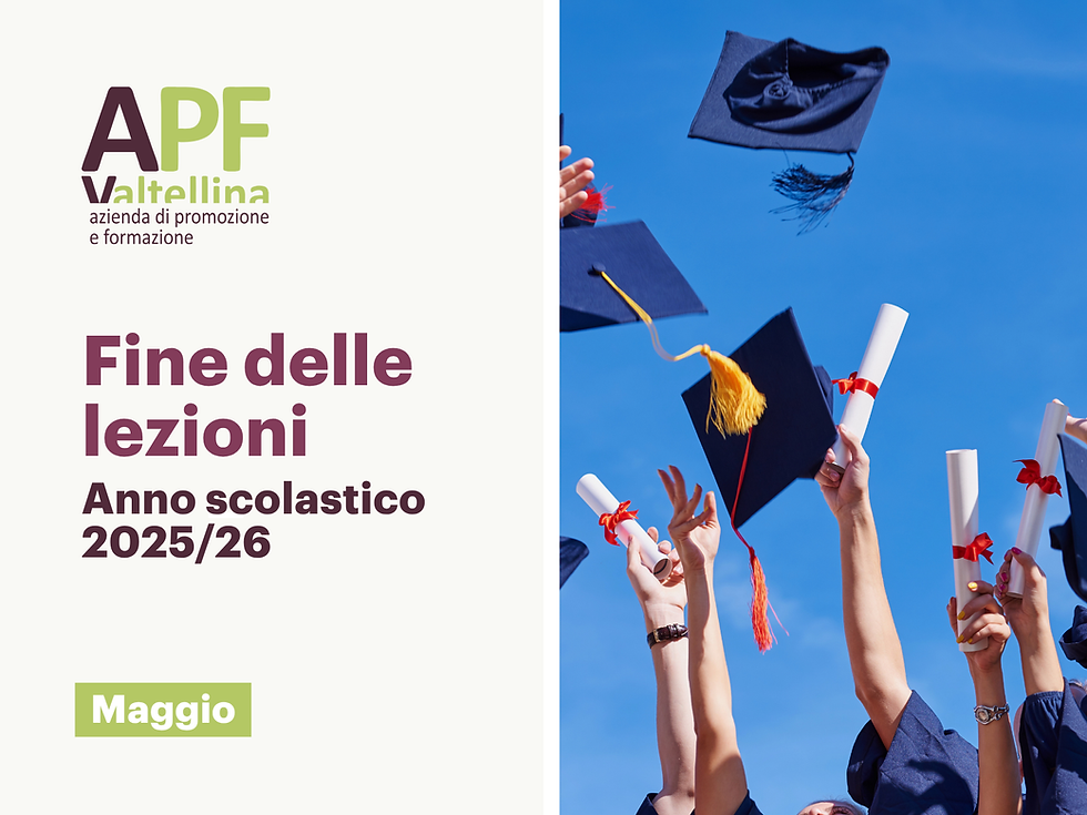 Termine delle lezioni