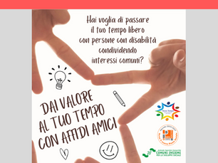 Recap Progetto AFFIDI AMICI