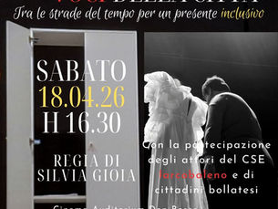 Manca poco all'appuntamento a teatro! Larcobaleno con "Voci della città" - Sabato 18 Aprile